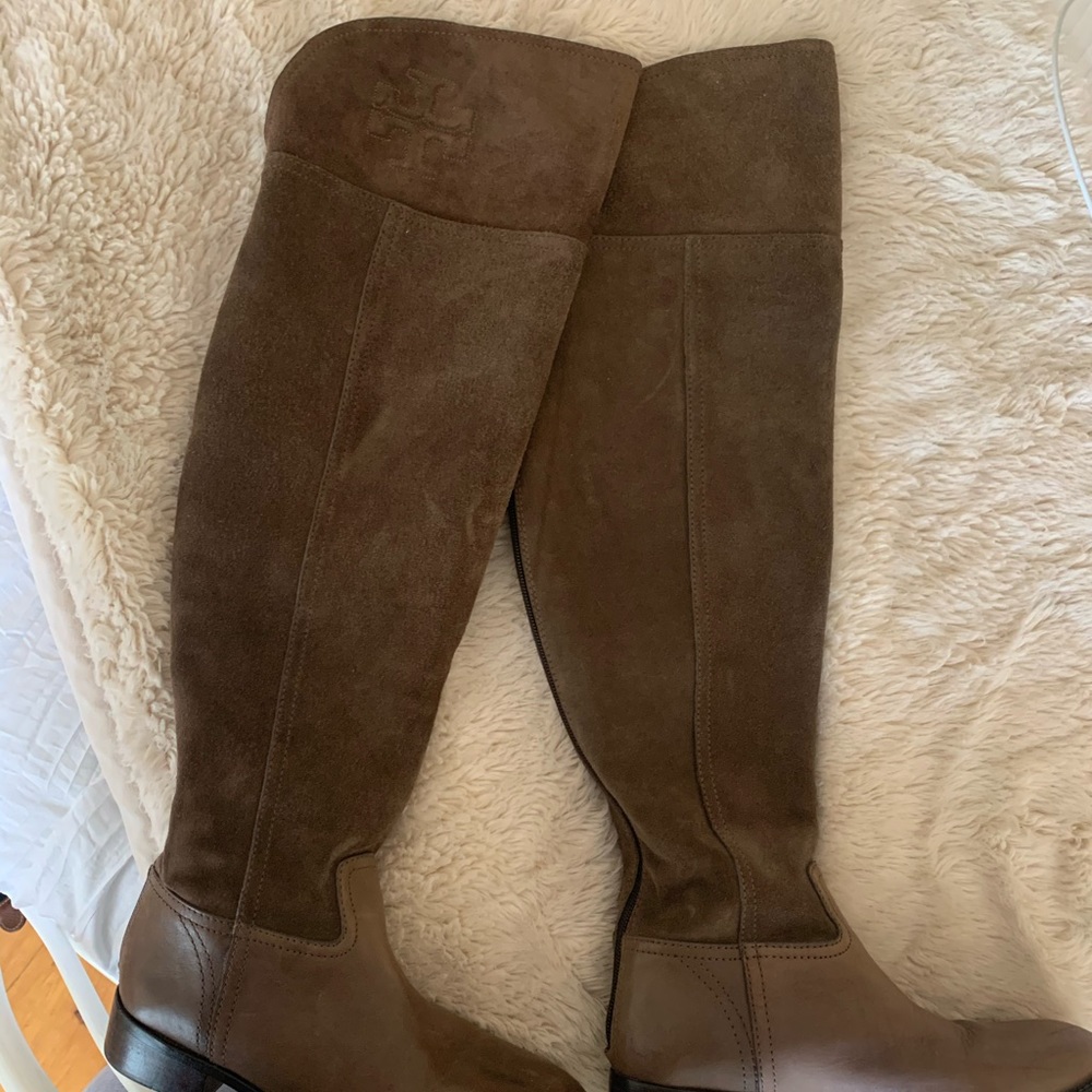 Tory Burch Over the Knee Simone Boots